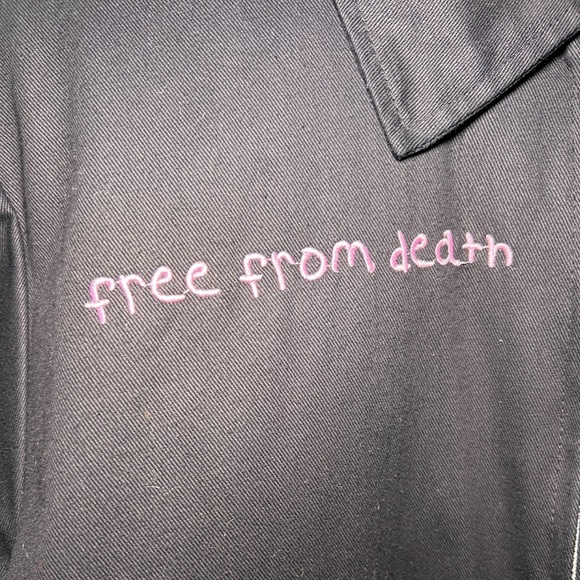 Creators Never Die Black Bomber Jacket Men’s Size M - Picture 5 of 6